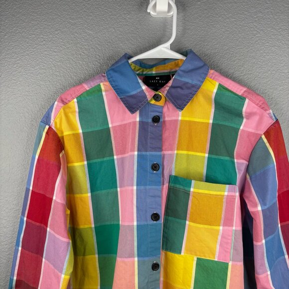 Lazy Oaf Golden Years Check Shirt - Picture 3 of 8